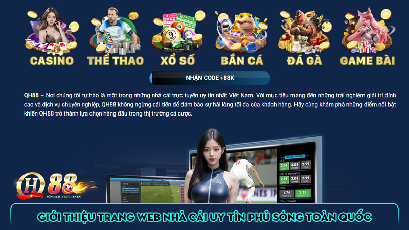 Giới thiệu trang web nhà cái uy tín phủ sóng toàn quốc