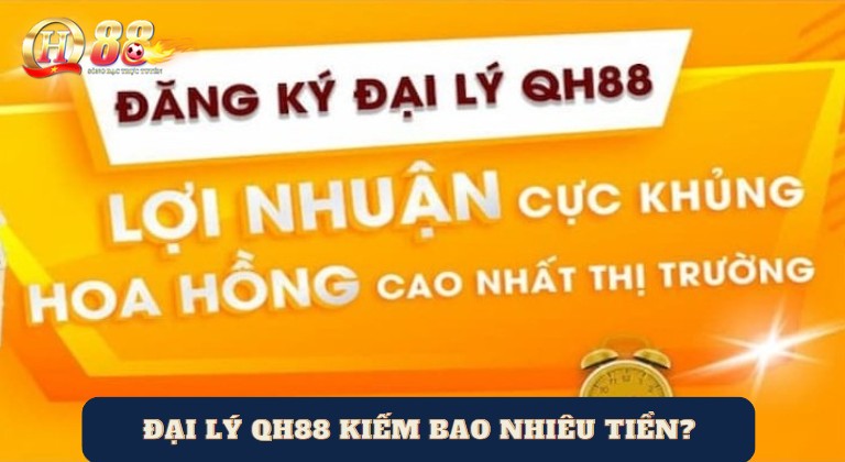 Làm đại lý QH88 hoa hồng bao nhiêu? - Hình số 5 Đại lý QH88 có thể kiếm bao nhiêu tiền từ hoa hồng?